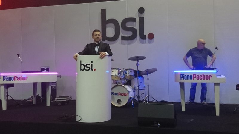 Kevin Durham hosting the BSI conference