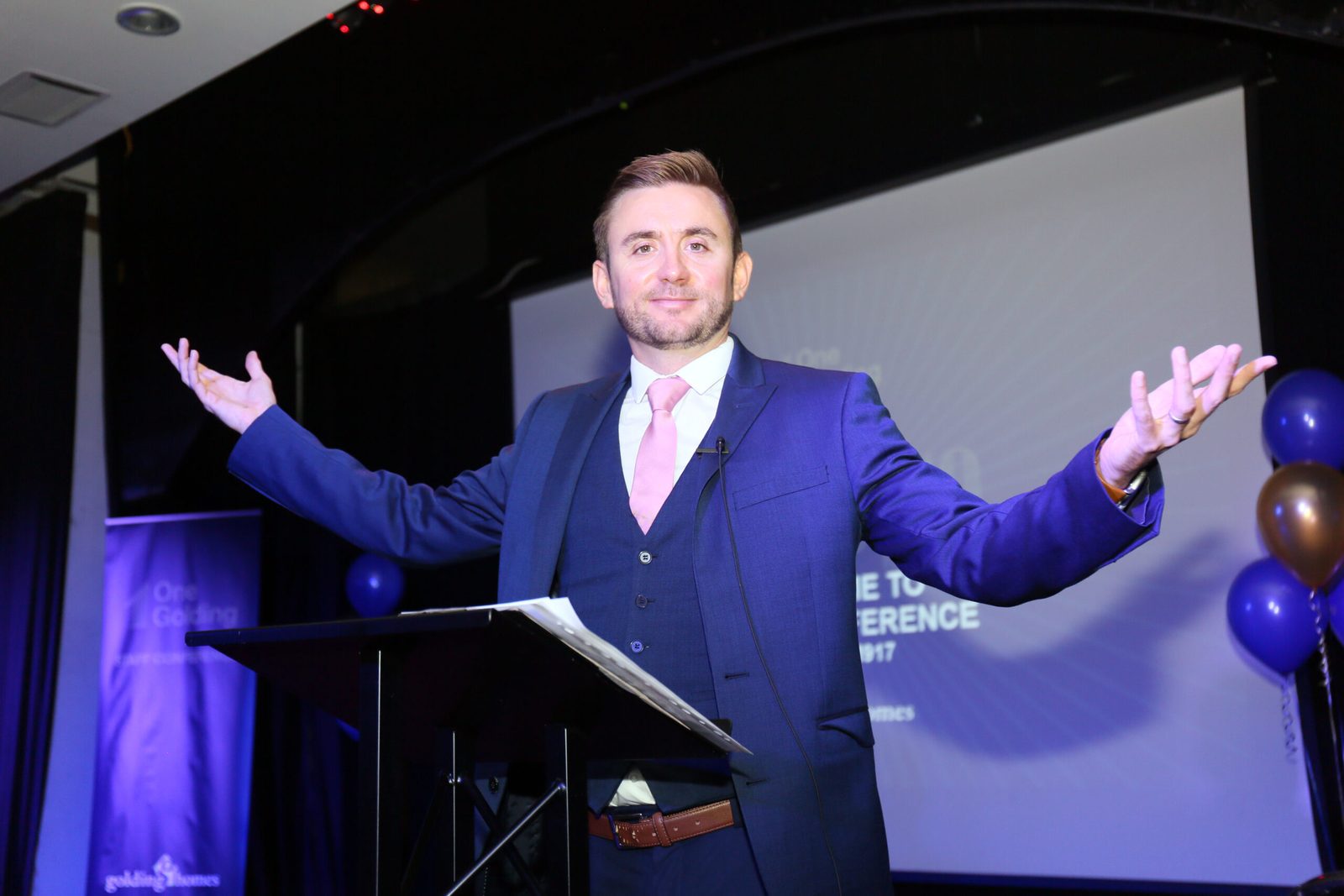 Kevin Durham at the corporate staff conference